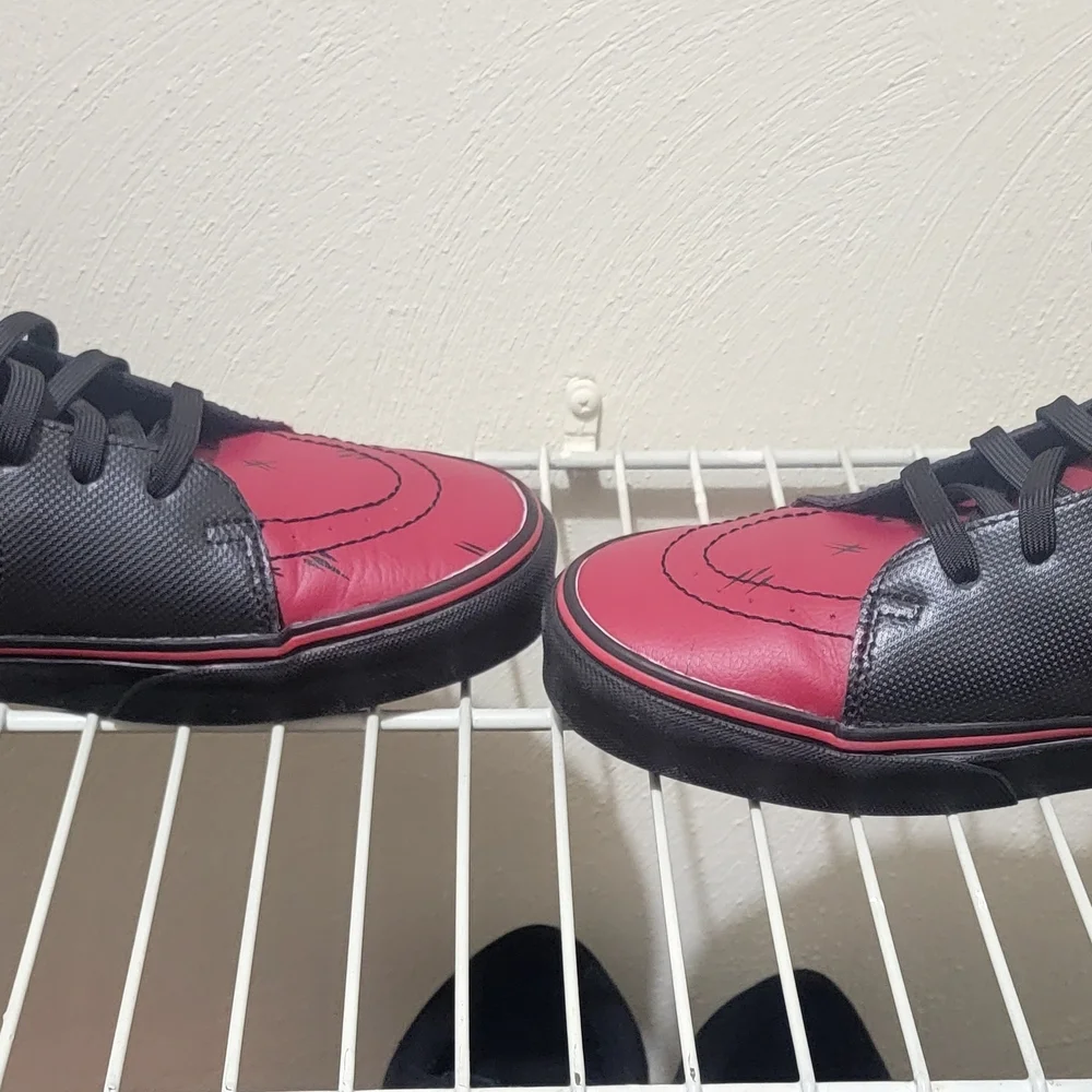 Vans Red High-Top Sneakers - Picture 4 of 9